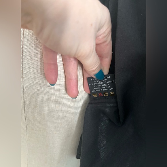 Bruttini Italy Black Dress Shirt Size M - Picture 11 of 16